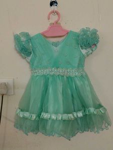 Beautiful Mint Green Party Dress