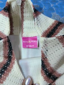 Striped Peplum Kurta with Flared Pants