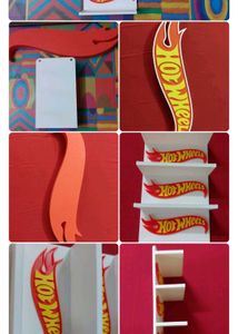 Hot Wheels Stand &amp; Logo