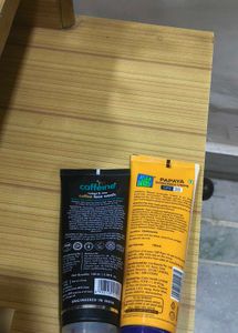 Caffeine Face Wash &amp; Sunscreen Creme
