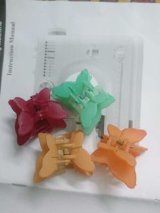 new  full set Butterfly Hair Clips -