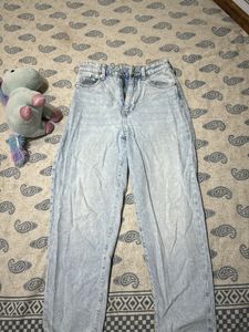 H&M Light Blue Mom Jeans