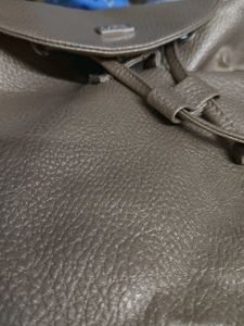 Stylish Gold Textured Backpack