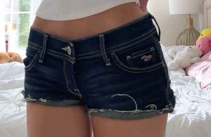 y2k Hollister micro mini shorts