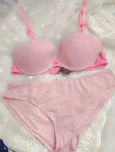 Pink Bra and Panty Set👍