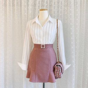 Classic Striped Button-Up Shirt