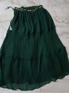 Embellished Emerald Green Blouse