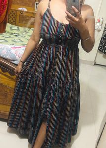 Striped Maxi Dress