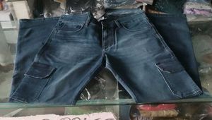 Cargo Denim Jeans