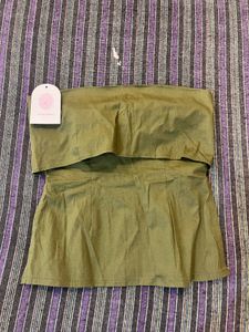 Stylish Olive Green Tube Top