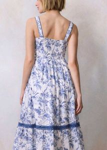 Blue Floral Sundress