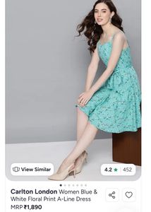 Carlton London Floral Print Dress
