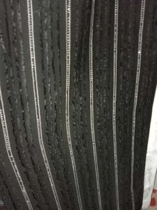 Elegant Striped Abaya