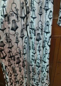 Front Cut White Kurta