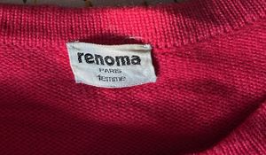 Vintage Red Knit Cardigan