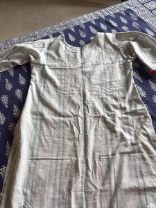 Embroidered Cotton Kurta
