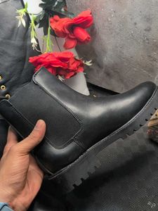 Roadster Black Buckle Chelsea Boots size 36