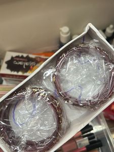Elegant Set of Maroon Bangles