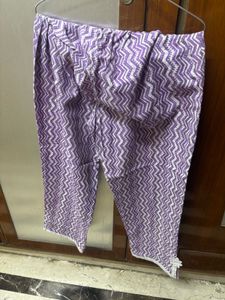 Purple Floral Print suit