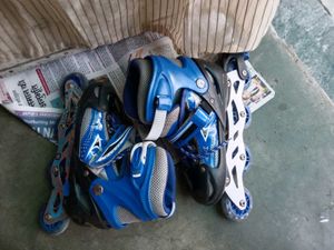 Inline Skates Blue, Like New