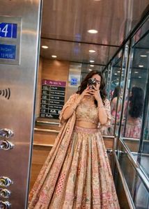 New Designer Patchwork Lehenga Choli Set