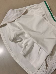 Stylish White Tennis Skirt