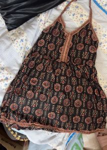 Chatpati halter neck kurti