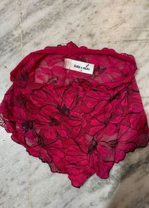 Lace Floral Briefs