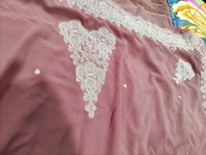 Elegant Mauve Saree