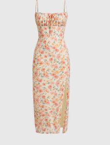 Floral Print Midi Dress