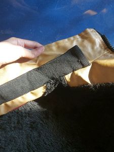 leather jacket with furr coating inside