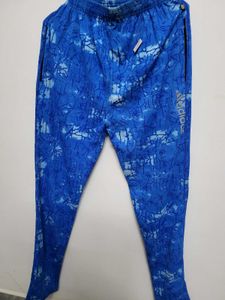 Blue Adidas Track Pants