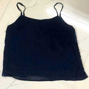 Sparkling Navy Sequin Cami