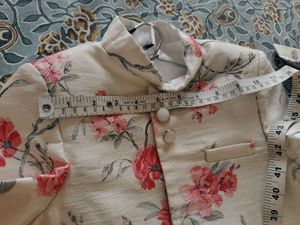raw silk ivory colored kids sherwani with dhoti