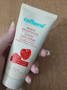 mCaffeine Berries Brightening Coffee Face Scrub