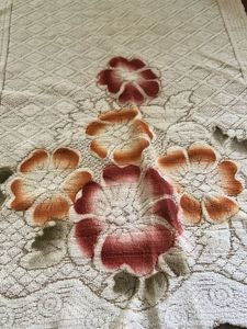 🦋3 Pieces Embroidered Floral sofa covers🦋