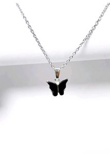 Cute Butterfly Pendant Necklace
