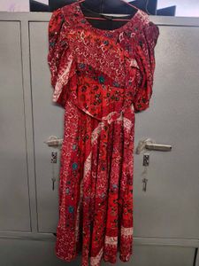 Bohemian Style Printed Dress
