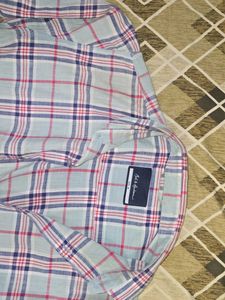 Men's Plaid Button-Up Shirt