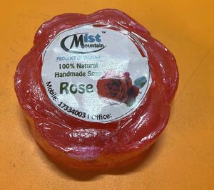 Rose Handmade Soap from Bhutan