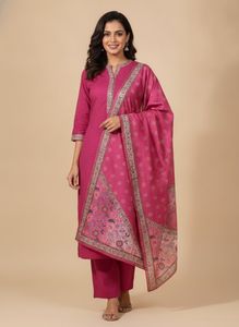 Beautiful Pink Kurta Set