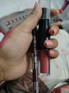 Swiss Beauty Matte Lip Liner &amp; Liquid Lipstick
