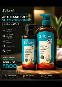 Pilgrim Anti-Dandruff Shampoo Combo