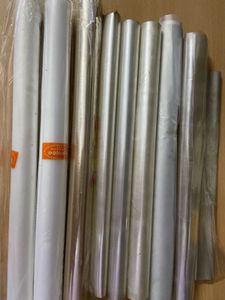 9 Book Wrapping Plastic Transparent Rolls
