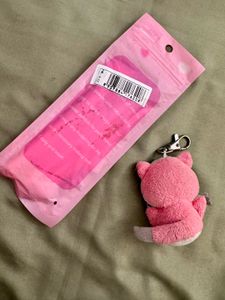 Cute Makeup Brush Set with Keychain