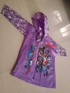 Babyhug Full Sleeves Hooded Raincoat