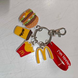 McDonald's limited time bag tag, keychain