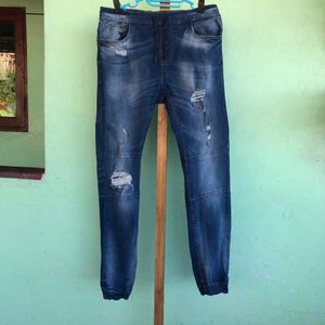 Splash Denim Jogger
