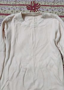 Cream Knit Sweater