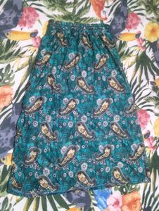 Paisley Print Boho Skirt